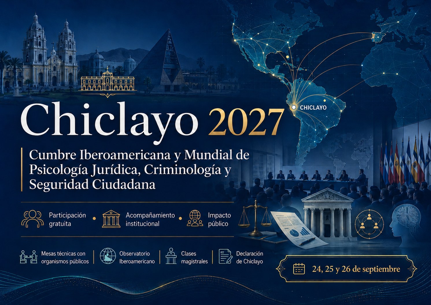 Chiclayo 2027 Cumbre Iberoamericana y Mundial
